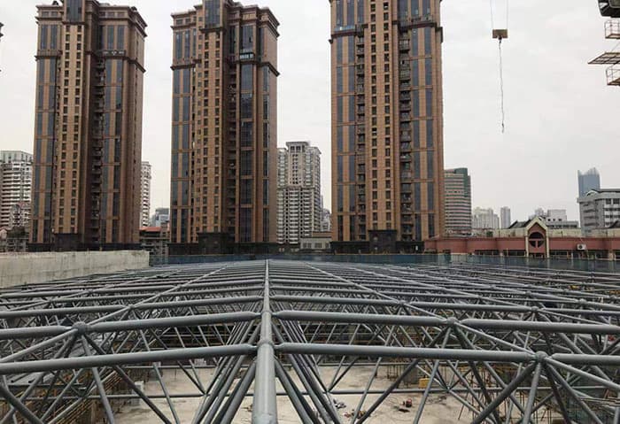 周口螺栓球网架结构