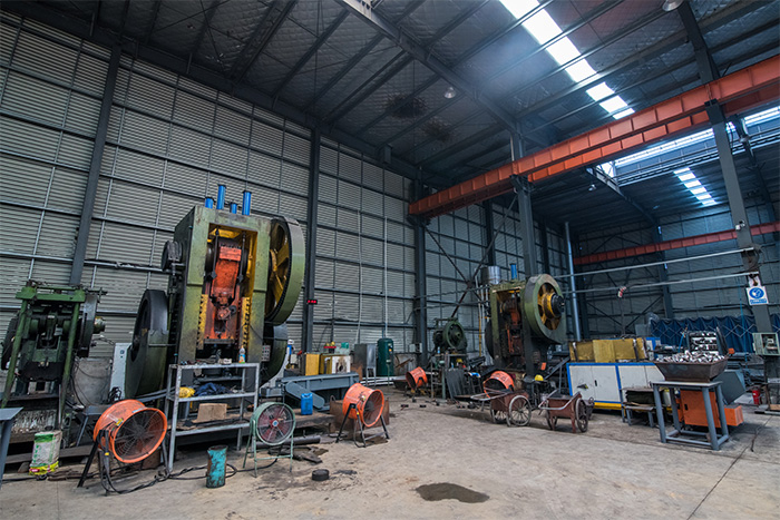 周口网架配件-锥头加工车间